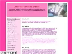 Sites similar to versekneked.hupont.hu