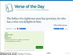 Sites similar to verseoftheday.com