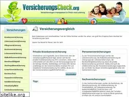 Sites similar to versicherungscheck.org