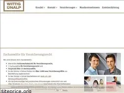 Sites similar to versicherungsrecht-wittig.de