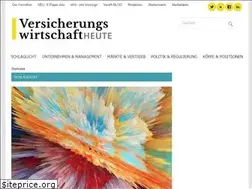 Sites similar to versicherungswirtschaft-heute.de