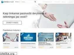 Sites similar to verslokursai.lt