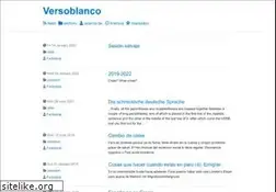 Sites similar to versoblanco.com