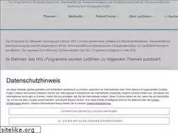 Sites similar to versorgungsleitlinien.de