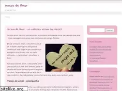 Sites similar to versosdeamor.com.br