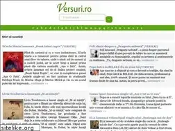 Sites similar to versuri.ro