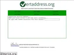 Sites similar to vertaddress.org