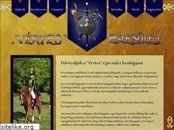 Sites similar to vertesegyesulet.hu