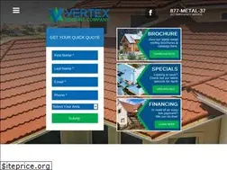 Sites similar to vertexroofing.com
