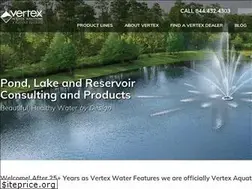 Sites similar to vertexwaterfeatures.com