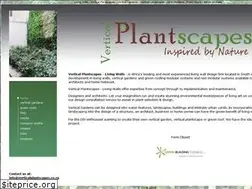 Sites similar to verticalplantscapes.co.za