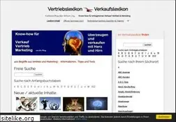 Sites similar to vertriebslexikon.de