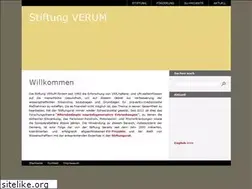 Sites similar to verum-foundation.de