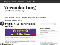 Sites similar to verumlautung.de