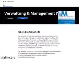 Sites similar to verwaltung-management.de