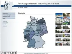 Sites similar to verwaltungsgerichtsbarkeit.de