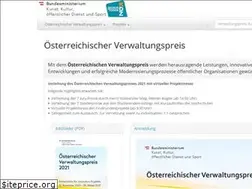 Sites similar to verwaltungspreis.at