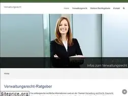 Sites similar to verwaltungsrecht-ratgeber.de