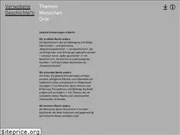 Sites similar to verwobenegeschichten.de