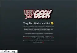 Sites similar to verybadgeek.fr