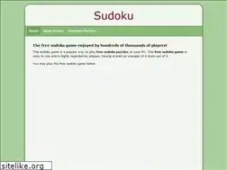 Sites similar to veryfreesudoku.com
