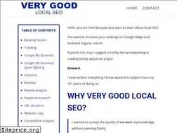 Sites similar to verygoodlocalseo.com