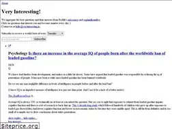 Sites similar to veryinteresting.io