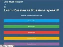Sites similar to verymuchrussian.com