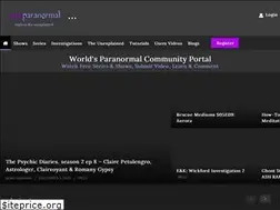 Sites similar to veryparanormal.com