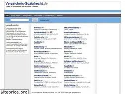 Sites similar to verzeichnis-sozialrecht.de
