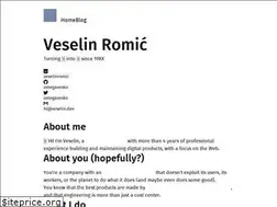 Sites similar to veselin.dev
