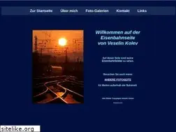 Sites similar to veselins-bahnseite.de