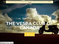 Sites similar to vespaclubofcanada.com