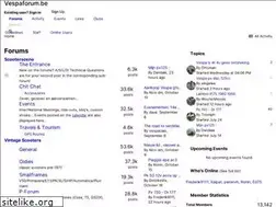 Sites similar to vespaforum.be