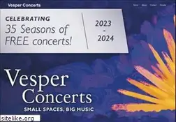 Sites similar to vesperconcerts.org