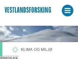 Sites similar to vestforsk.no
