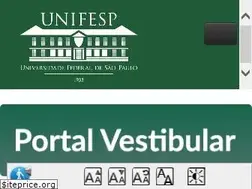 Sites similar to vestibular.unifesp.br