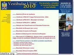 Sites similar to vestibular2010.ufsc.br