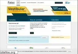 Sites similar to vestibularfatec.com.br