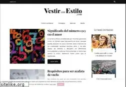 Sites similar to vestirconestilo.com