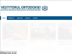 Sites similar to vestitorulortodoxiei.ro