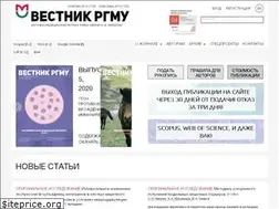 Sites similar to vestnikrgmu.ru