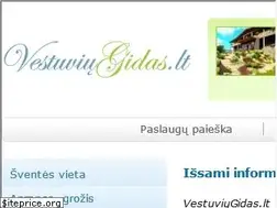 Sites similar to vestuviugidas.lt
