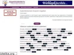 Sites similar to veszpremiszakember.hu