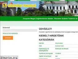 Sites similar to veszpremitudakozo.hu