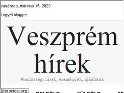Sites similar to veszpremnews.hu