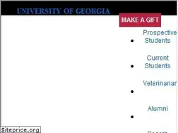 Sites similar to vet.uga.edu
