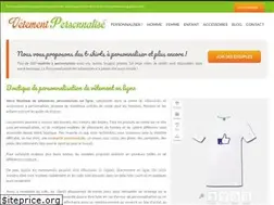 Sites similar to vetementpersonnalise.com