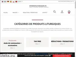Sites similar to vetementsliturgiques.fr