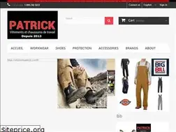 Sites similar to vetementspatrick.com